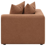 Jennifer 6-piece Upholstered Modular Sectional Terracotta - 551591-SET - Luna Furniture