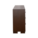 Jessica 6-drawer Dresser Cappuccino - 200713 - Luna Furniture