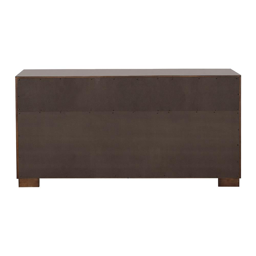 Jessica 6-drawer Dresser Cappuccino - 200713 - Luna Furniture