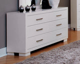 Jessica 6-drawer Dresser White - 202993 - Luna Furniture