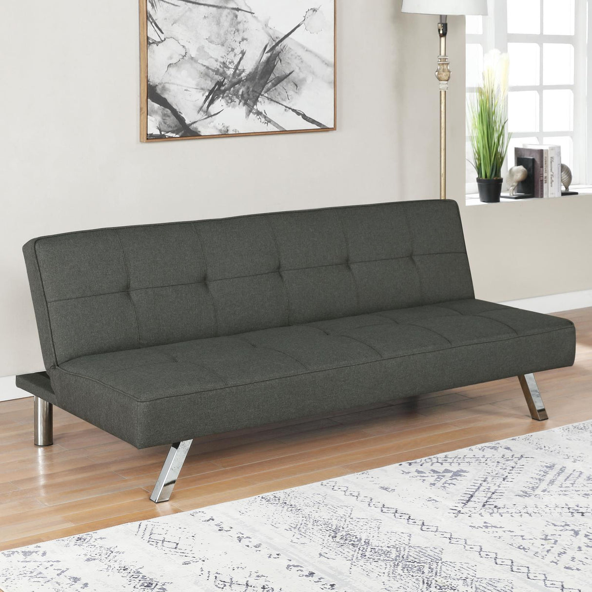 Joel Upholstered Tufted Sofa Bed from Coaster - Luna Furniture