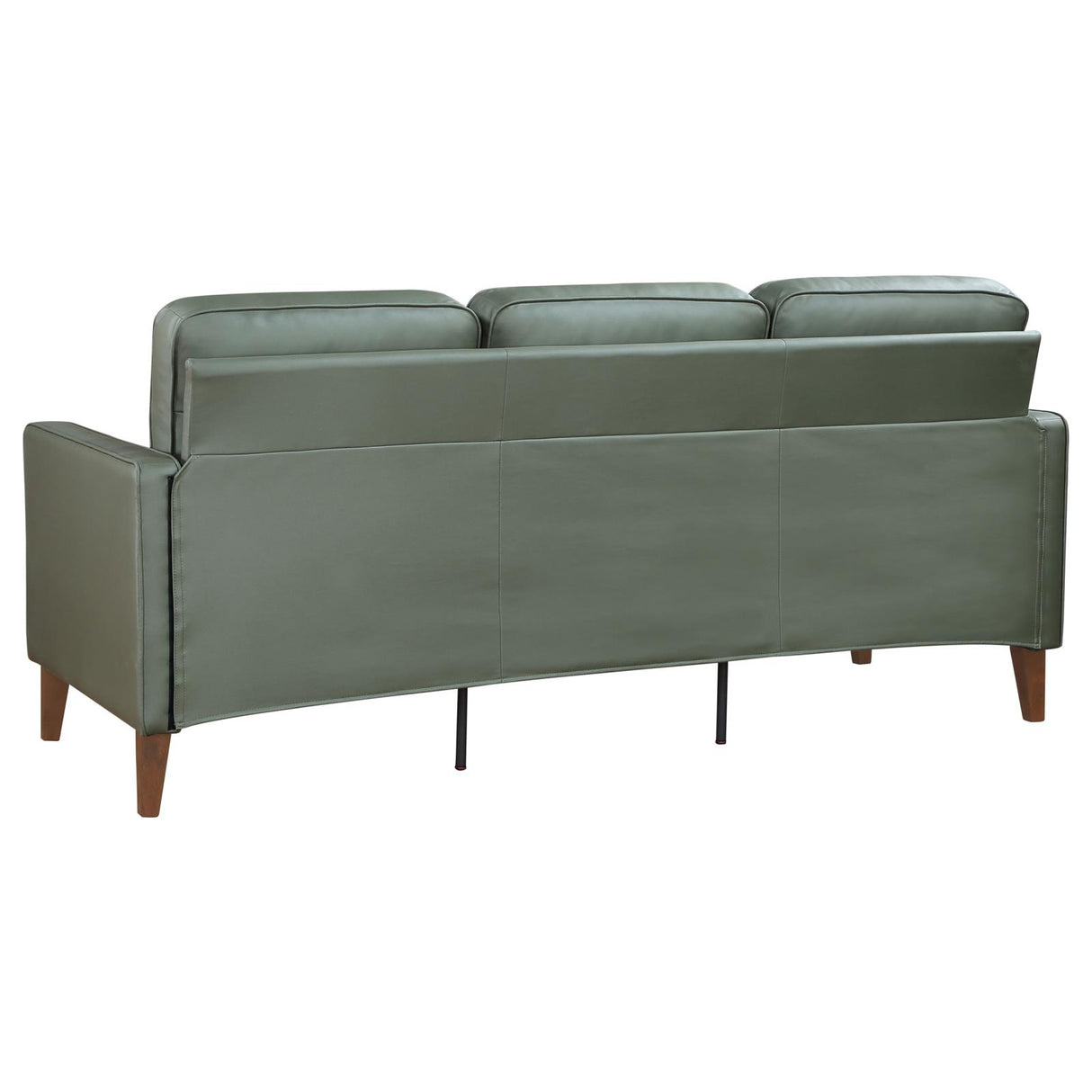 Jonah 2-piece Upholstered Track Arm Sofa Set Green from Coaster - Luna Furniture