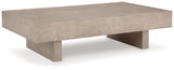 Jorlaina Light Grayish Brown Coffee Table - T922-1 - Luna Furniture