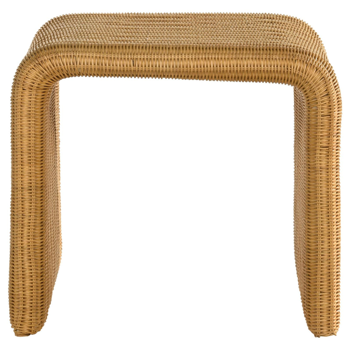 Juanita Square Rattan End Table Natural from Coaster - Luna Furniture