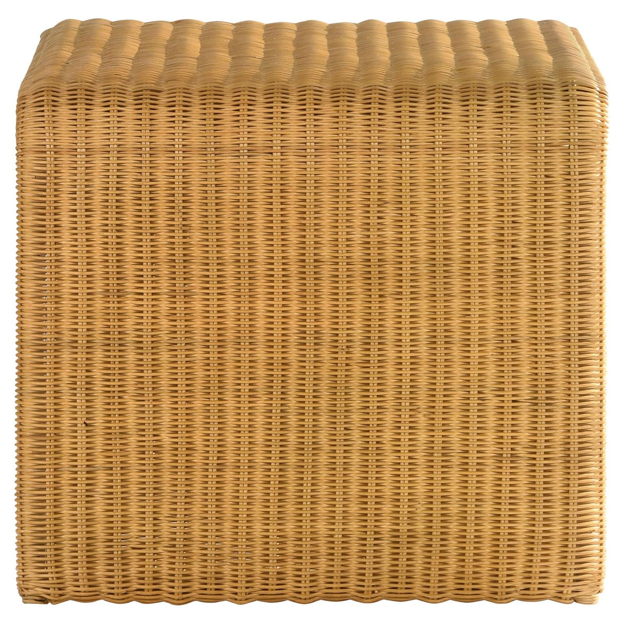 Juanita Square Rattan End Table Natural from Coaster - Luna Furniture