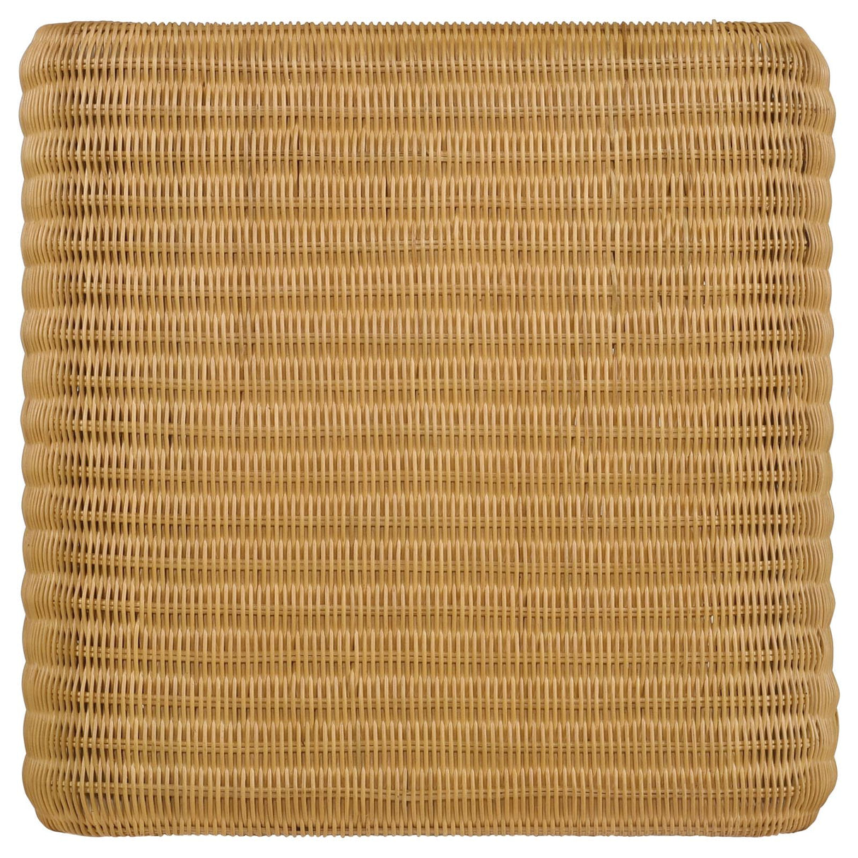 Juanita Square Rattan End Table Natural from Coaster - Luna Furniture