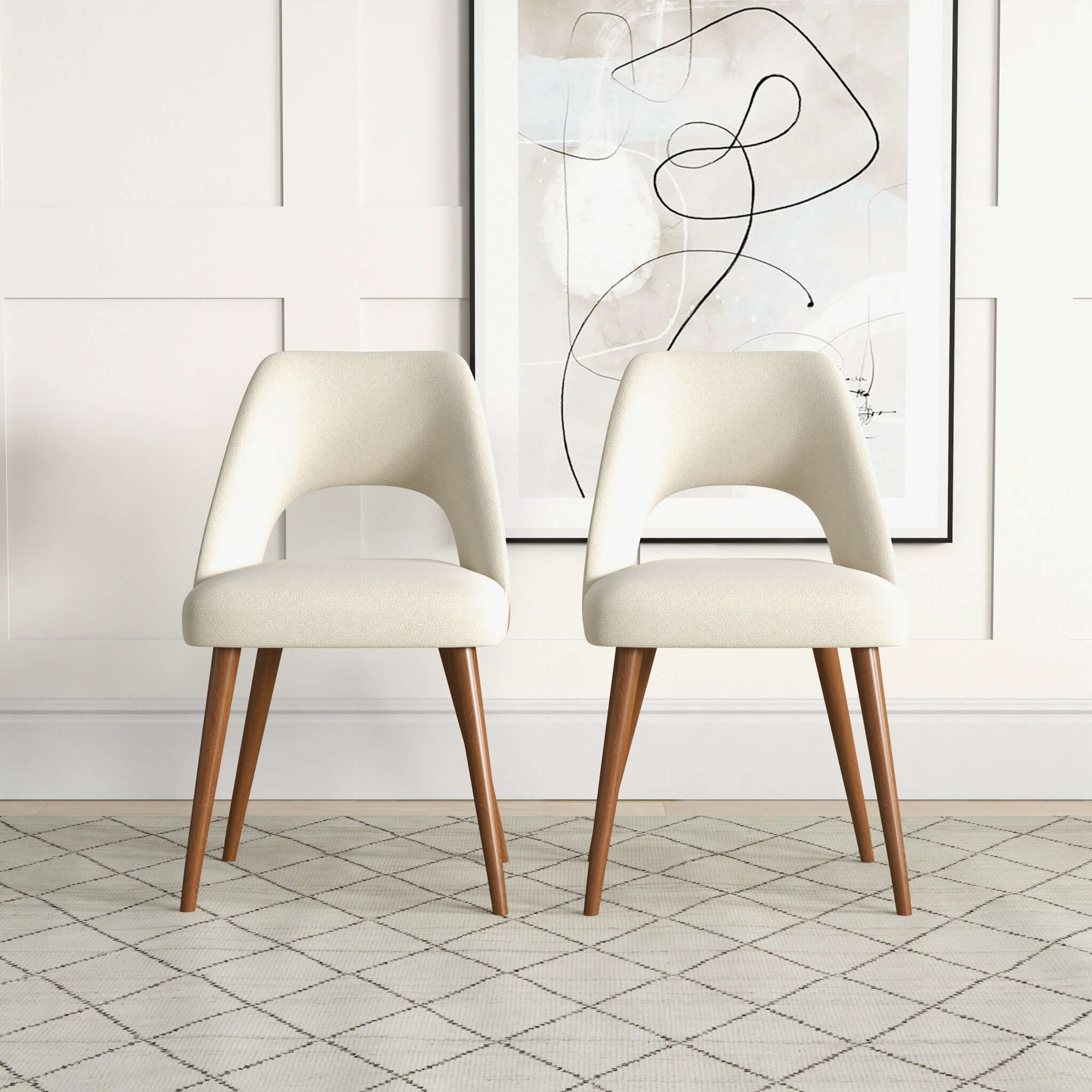 Hotsell Modern Dining Chairs Set of 2