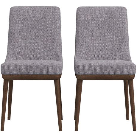 Kate Mid-Century Modern Dining Chair (Set of 2) Green Velvet - AFC00110 - Luna Furniture