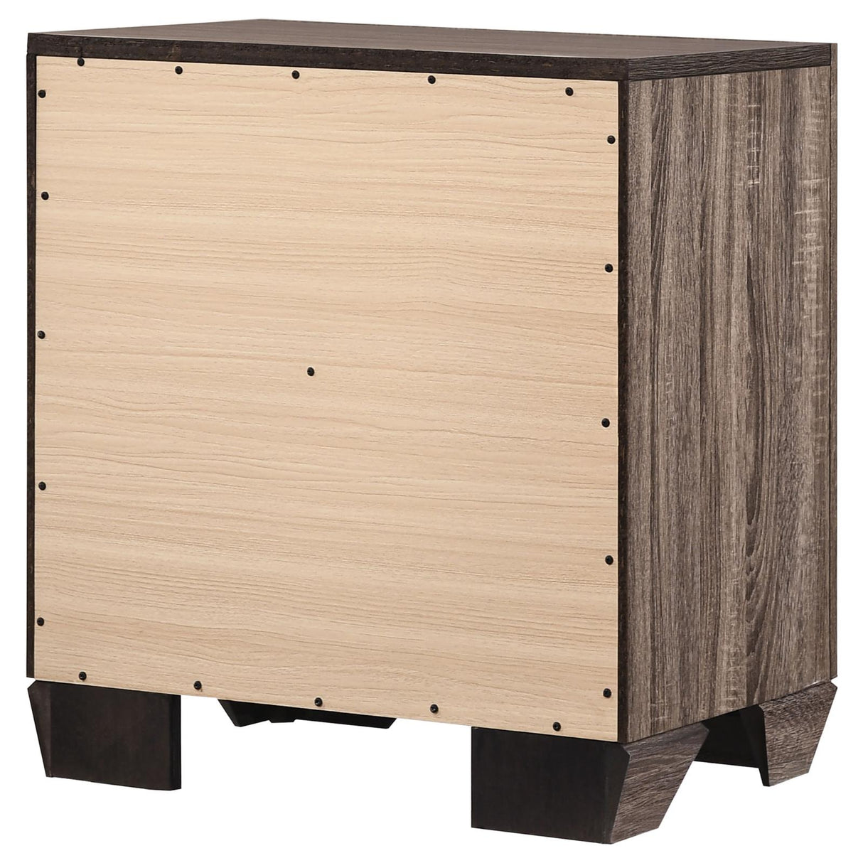 Kauffman 2-Drawer Nightstand Washed Taupe from Coaster - Luna Furniture