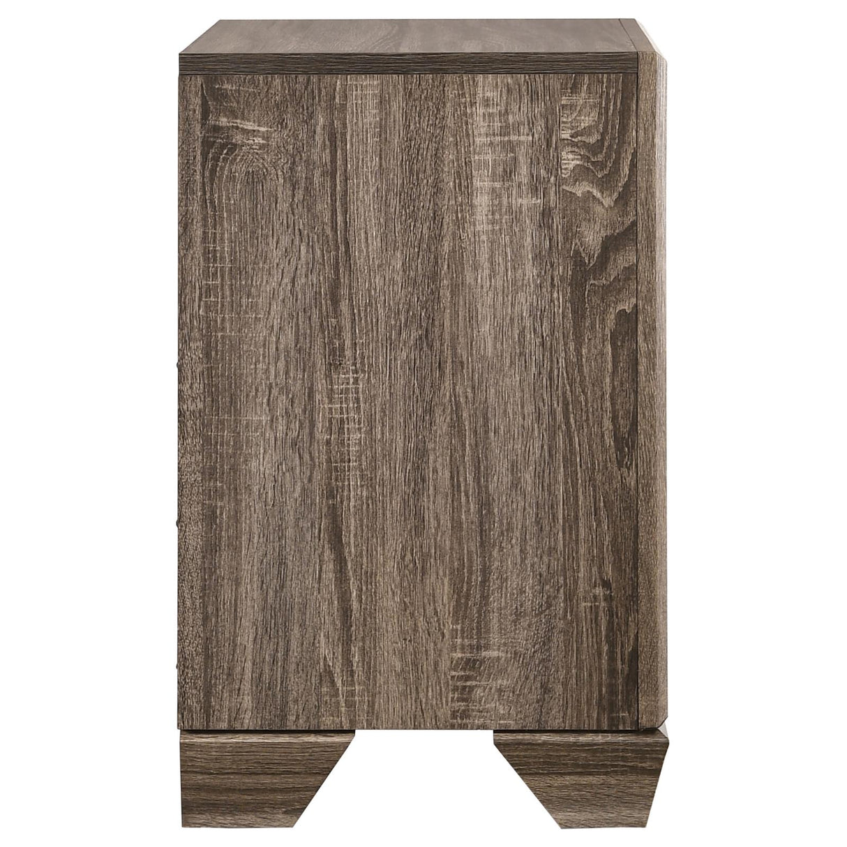 Kauffman 2-Drawer Nightstand Washed Taupe from Coaster - Luna Furniture