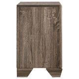 Kauffman 2-Drawer Nightstand Washed Taupe from Coaster - Luna Furniture