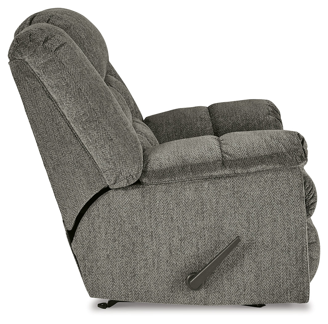 Kegler Putty Recliner from Ashley - Luna Furniture