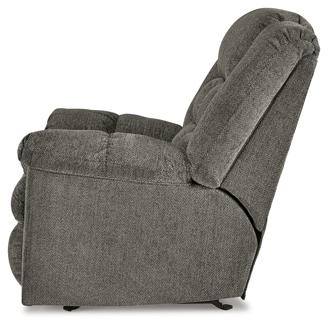 Kegler Putty Recliner from Ashley - Luna Furniture