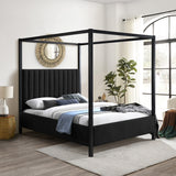 Kelly Full Bed (3 Boxes) Black from Meridian - Luna Furniture