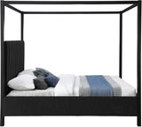 Kelly Full Bed (3 Boxes) Black from Meridian - Luna Furniture