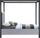 Kelly Twin Bed (3 Boxes) Grey from Meridian - Luna Furniture