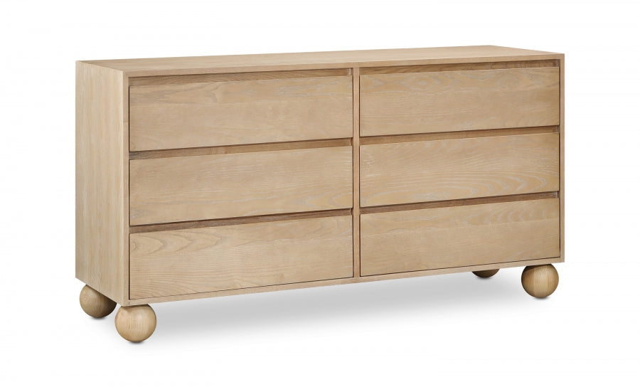 Kent Dresser Natural from Meridian - Luna Furniture