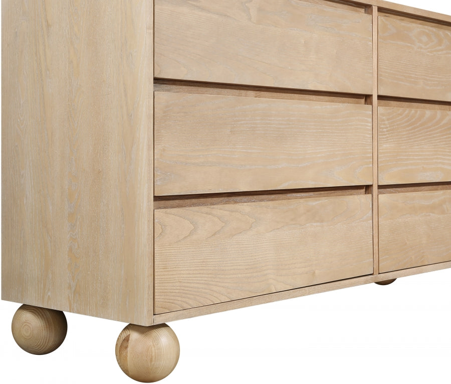 Kent Dresser Natural from Meridian - Luna Furniture