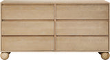 Kent Dresser Natural from Meridian - Luna Furniture