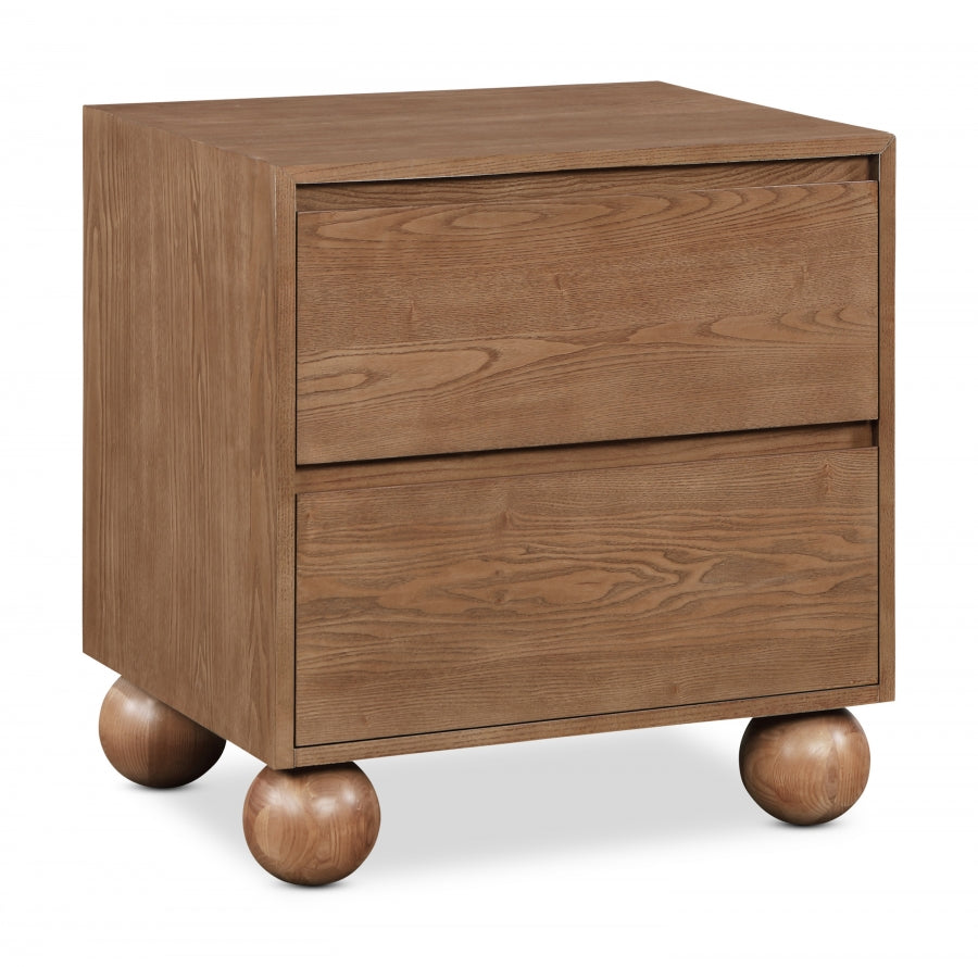 Kent Nightstand Brown from Meridian - Luna Furniture