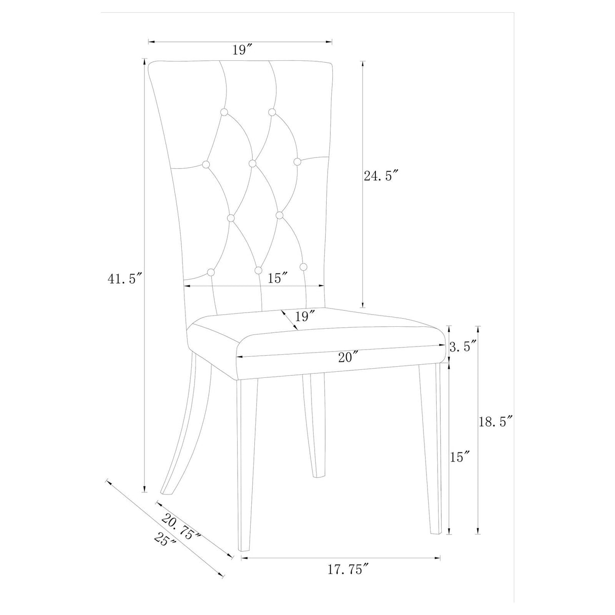 Kerwin Gray/Chrome 5-Piece Dining Set from Coaster - Luna Furniture