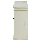 Kiara White 4-Door Accent Cabinet with Adjustable Shelves from Coaster - Luna Furniture