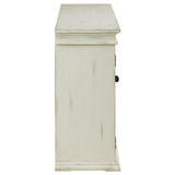 Kiara White 4-Door Accent Cabinet with Adjustable Shelves from Coaster - Luna Furniture