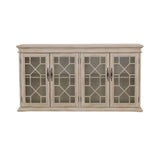 Kiara Light Honey Glass Door Accent Cabinet from Coaster - Luna Furniture