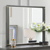 Kieran Dresser Mirror Grey from Coaster - Luna Furniture