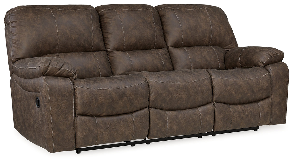 Kilmartin Chocolate Reclining Sofa - 4240488 - Luna Furniture