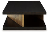 Kocomore Brown/Natural Coffee Table from Ashley - Luna Furniture