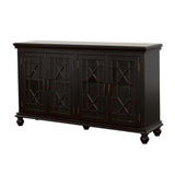 Kovu Black 4-Door Accent Cabinet from Coaster - Luna Furniture