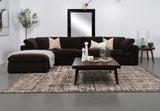 Lakeview 5-piece Upholstered Modular Sectional Sofa Dark Chocolate from Coaster - Luna Furniture