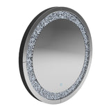 Landar Silver Round Wall Mirror from Coaster - Luna Furniture