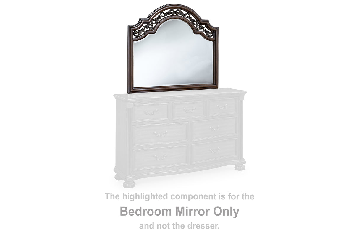 Lavinton Brown Bedroom Mirror from Ashley - Luna Furniture