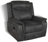 Lawrence Upholstered Tufted Back Glider Recliner from Coaster - Luna Furniture