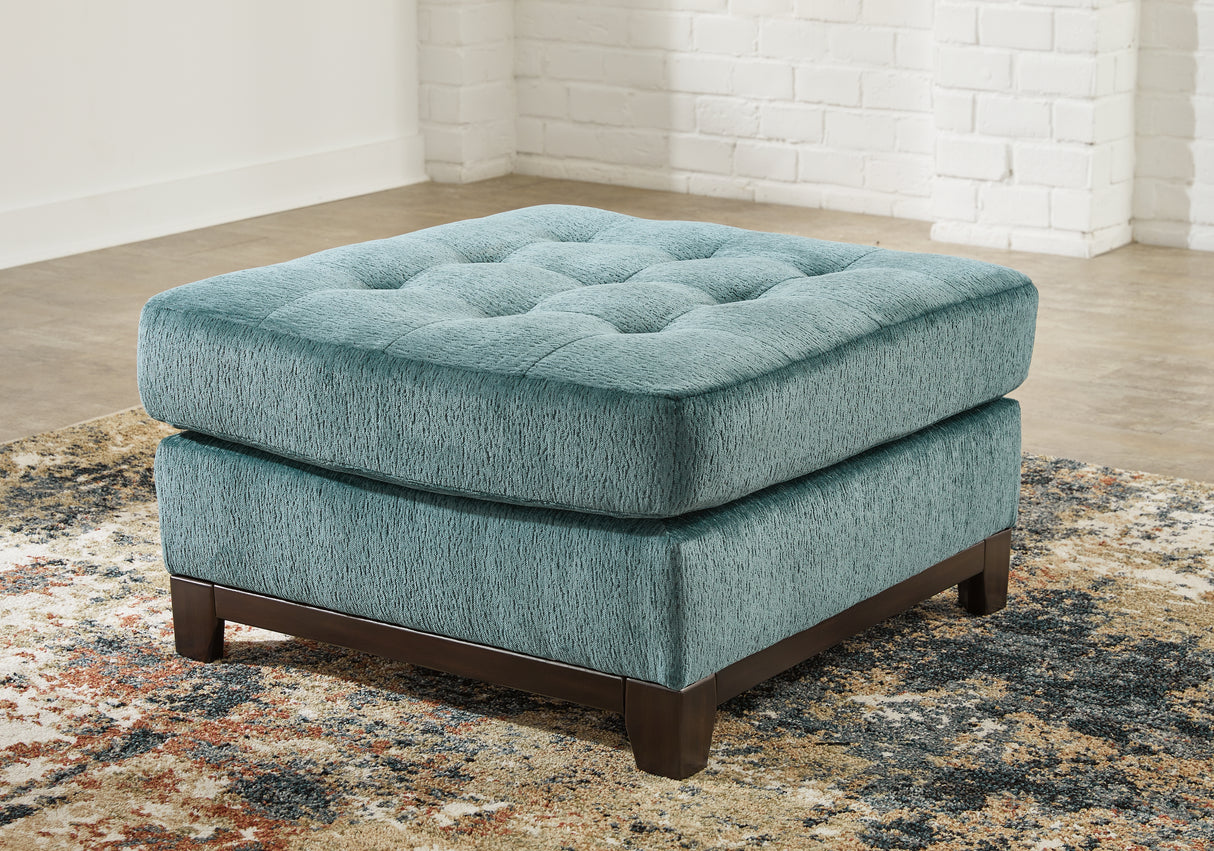 Laylabrook Teal Oversized Accent Ottoman - 9220608 - Luna Furniture