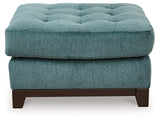 Laylabrook Teal Oversized Accent Ottoman - 9220608 - Luna Furniture