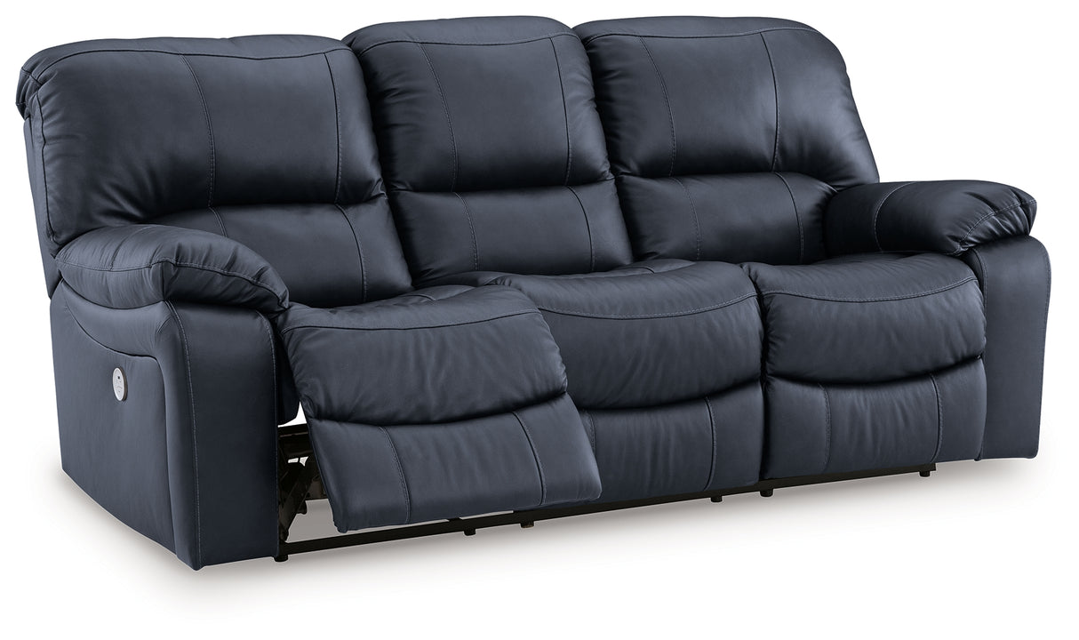 Leesworth Ocean Power Reclining Sofa - U4380987 - Luna Furniture