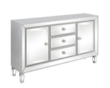 Leticia Silver 3-Drawer Accent Cabinet from Coaster - Luna Furniture