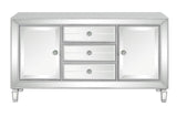 Leticia Silver 3-Drawer Accent Cabinet from Coaster - Luna Furniture