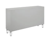 Leticia Silver 3-Drawer Accent Cabinet from Coaster - Luna Furniture