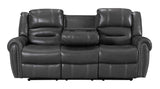 Lexington2023 Gray - 3PC Reclining Living Room - Lexington2023 Gray - Luna Furniture