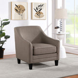 Liam Upholstered Sloped Arm Accent Club Chair Camel - 903073 - Luna Furniture