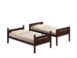 Littleton Espresso Twin/Twin Bunk Bed from Coaster - Luna Furniture