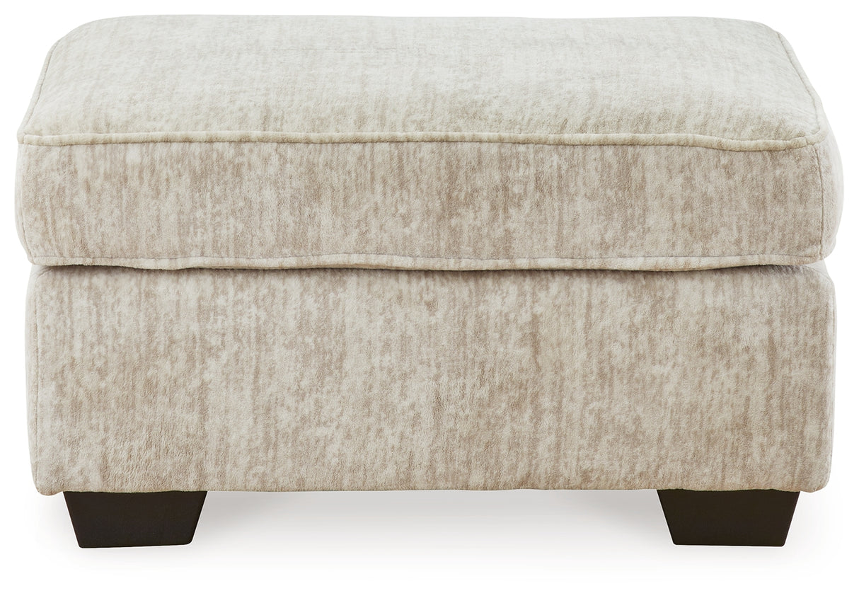 Lonoke Parchment Ottoman - 5050514 - Luna Furniture