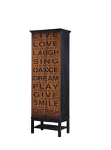 Lovegood Rich Brown/Black 2-Door Accent Cabinet from Coaster - Luna Furniture