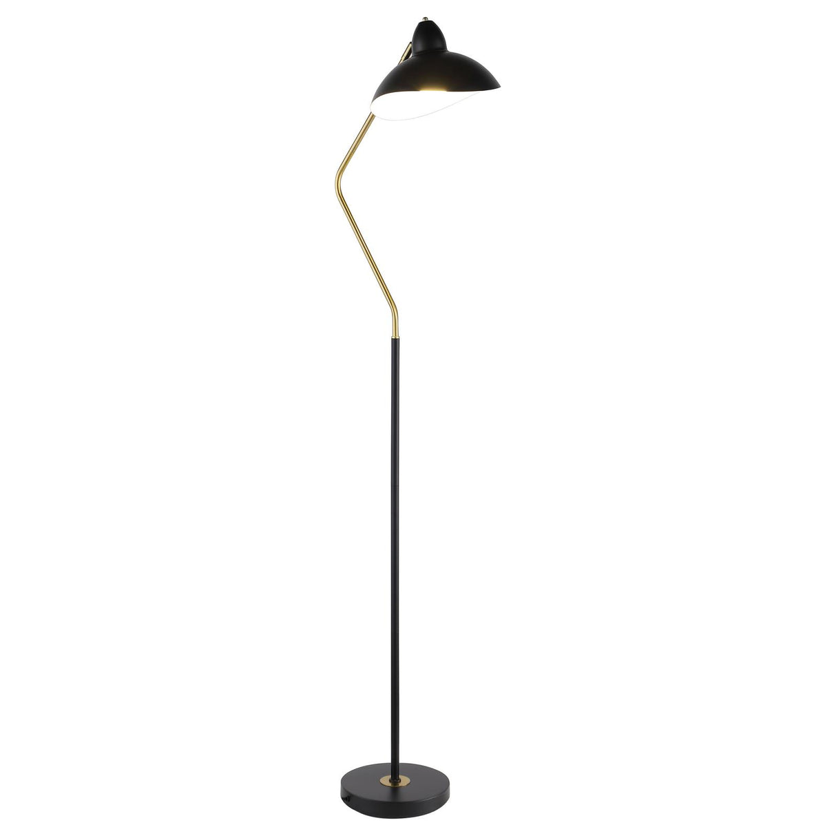 Lucien Floor Lamp Black from Coaster - Luna Furniture