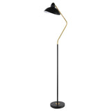 Lucien Floor Lamp Black from Coaster - Luna Furniture