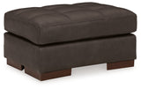 Luigi Thunder Ottoman - 5650614 - Luna Furniture